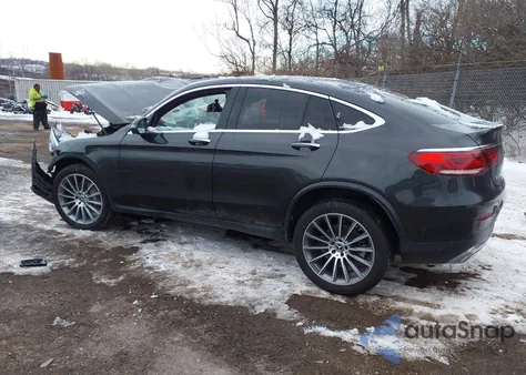 2021 Mercedes-Benz Glc 300 4Matic Coupe from USA, damaged, VIN W1N0J8EB1MF918891